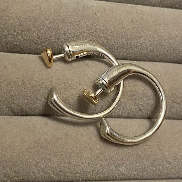 Pandora Heart Open Ended Earrings